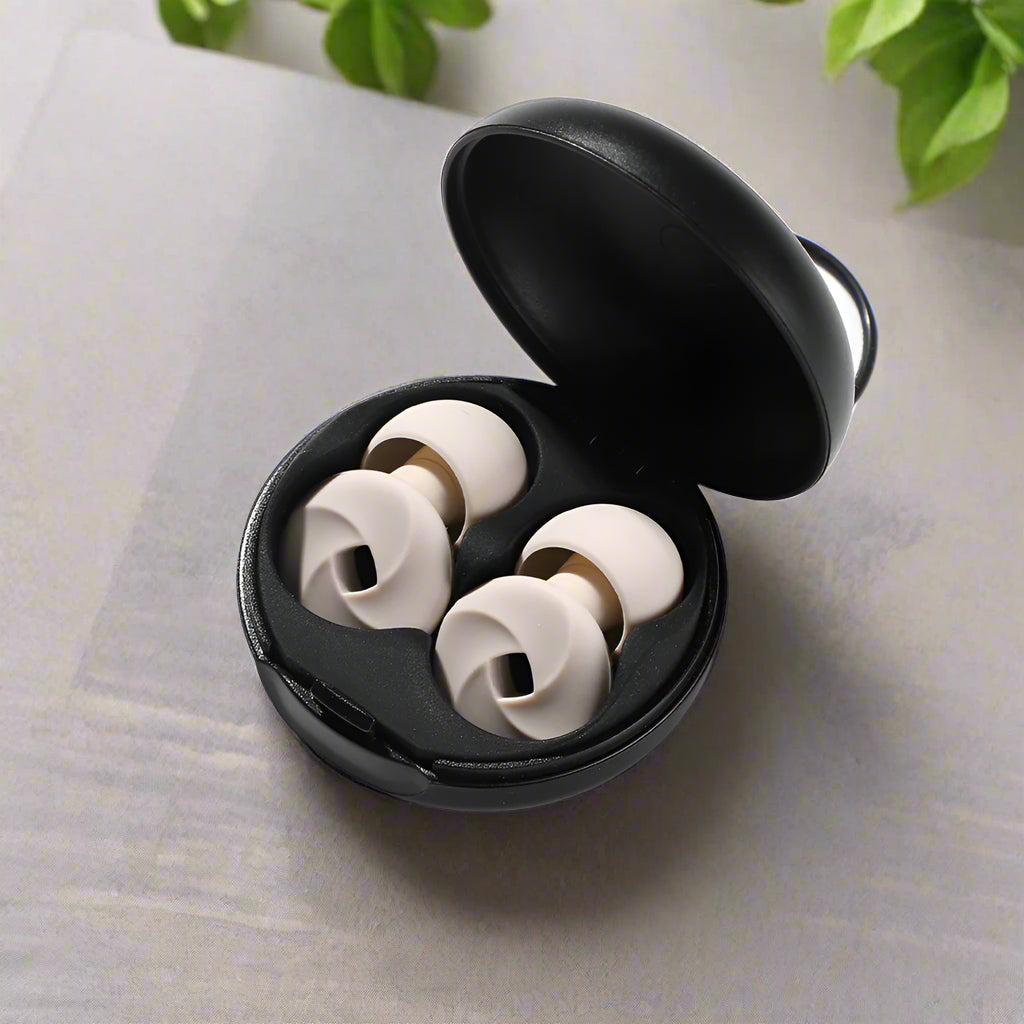 Silicone Reusable Ear Plugs for Sleeping – Soft, Noise-Reducing Earplugs for Comfortable Night Sleep & Travel