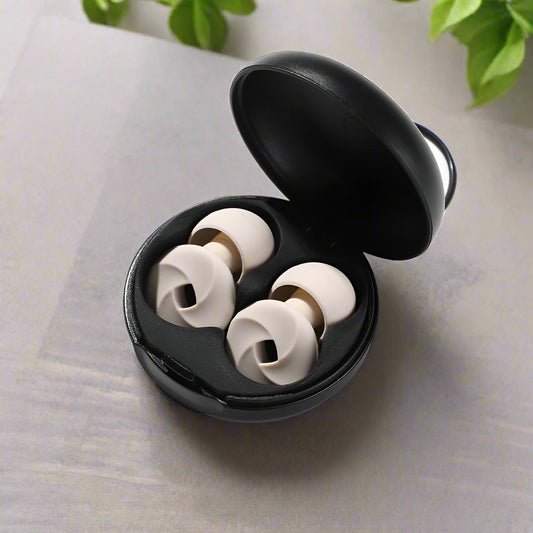 Silicone Reusable Ear Plugs for Sleeping – Soft, Noise-Reducing Earplugs for Comfortable Night Sleep & Travel