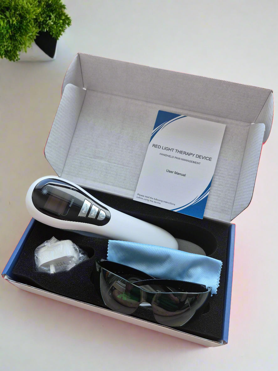 Red & Infrared Light Therapy Device – Deep Penetrating Laser for Joint and Muscle Pain Relief – Targeted LED Therapy for Arthritis, Back, Knee, and Shoulder Aches