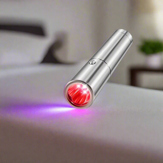 Infrared & Red Light Therapy Torch for Body Joints & Muscles Pain Relief, Portable - Use 3 wavelengths