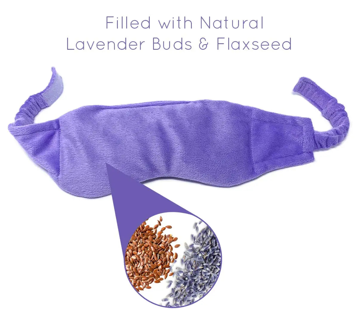 Lavender Eye Mask for Women – Soft, Comfort-Fit Sleep Mask for Relaxation, Stress Relief & Self-Care Gift